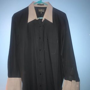 Stacy Adams French cuff shirt